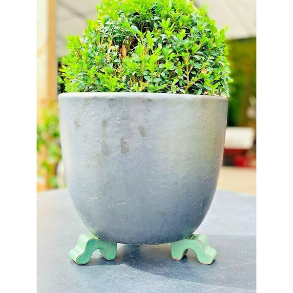 3 Clay Plant Pot Feet - Pot Raisers