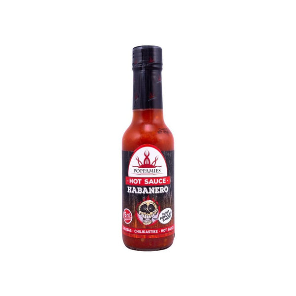 Poppamies Habanero hot sauce-marinade, 150 ml.