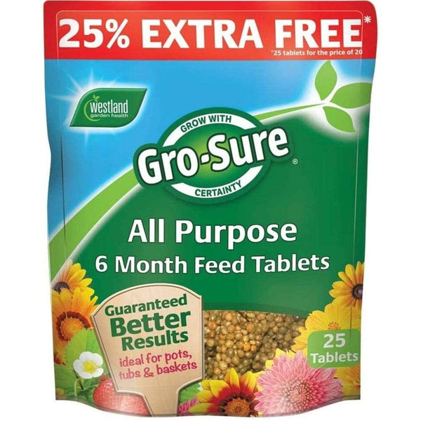 Gro-Sure All Purpose 6 Month Feed Tablets 25% Extra Free