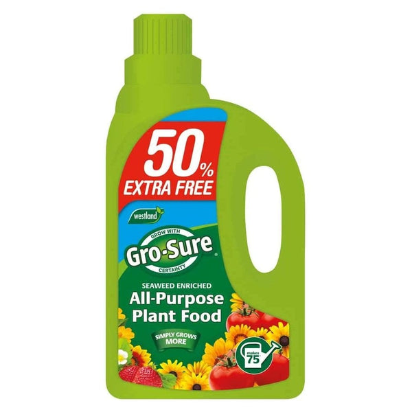 Gro-Sure All Purpose Liquid Plant Food 1L + 50% Extra Free
