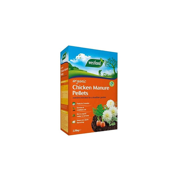 Westland Chicken Manure Pellets 2.25Kg + 25% Extra free