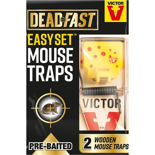 Deadfast Easy Set Mouse Trap Twin