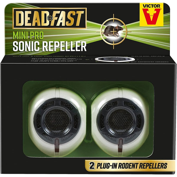 Deadfast Mini Pro Rodent Sonic Repeller Twin