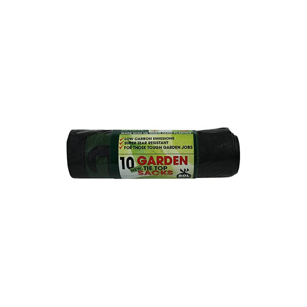 Tie Top 10 80l Garden Sacks