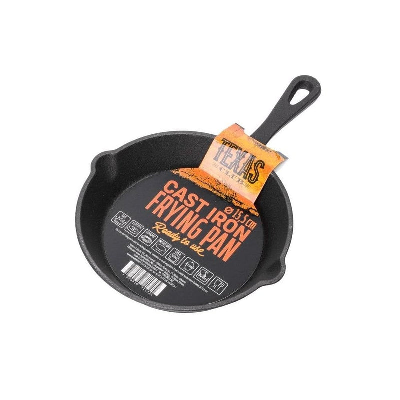 Texas Club Cast iron frying pan Ø 15.5 cm.