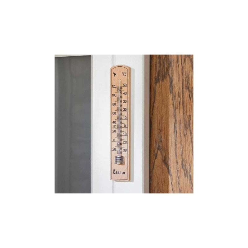 Wooden Wall Thermometer