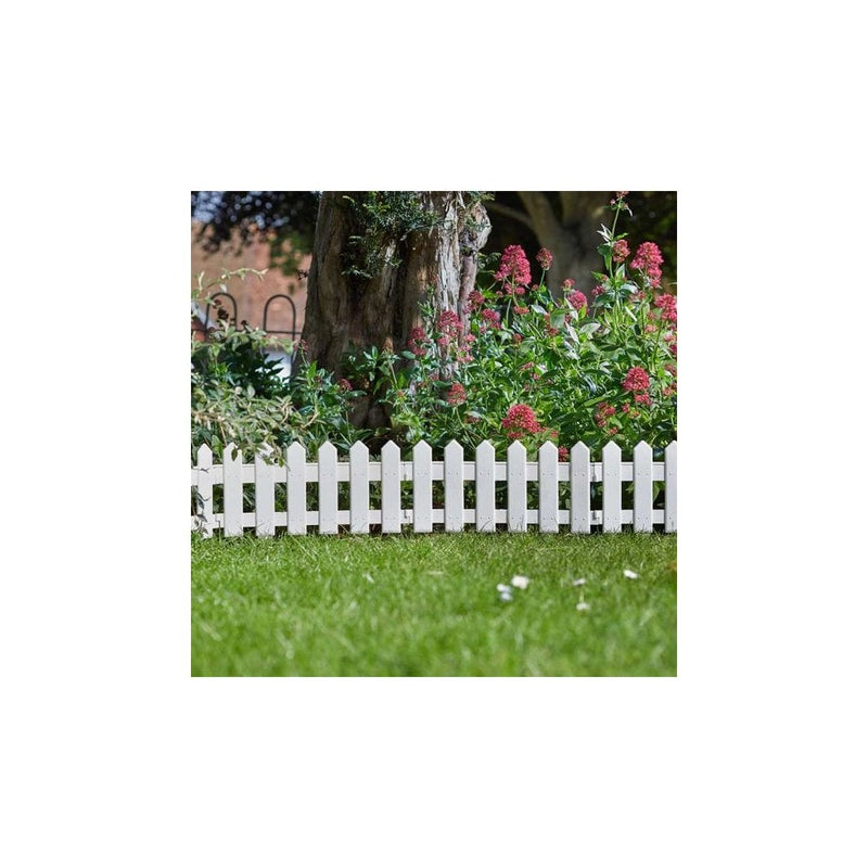 PicketFence, White, 20cm x 1.6m