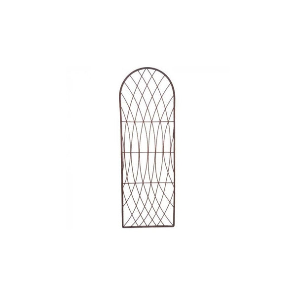 Rot-Proof Faux Willow Trellis Rounded 1.2m x 0.45m - Natural