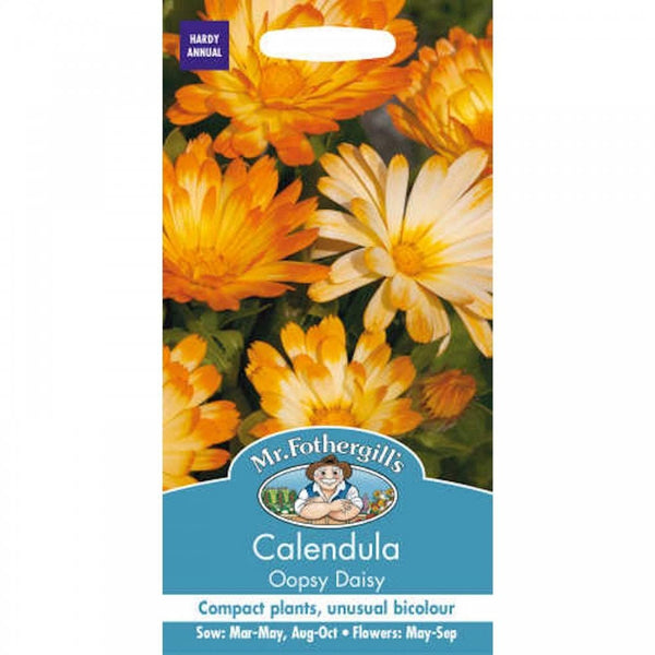 Calendula Oppsy Daisy Seeds- By Mr Fothegills