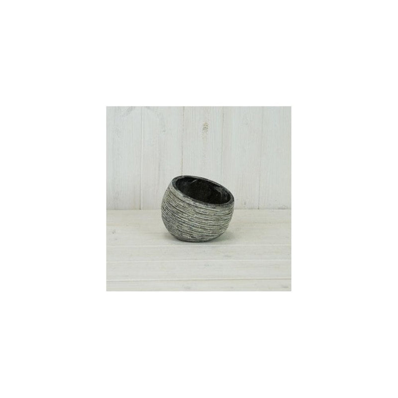 Small Slate Design Sloped Top Planter