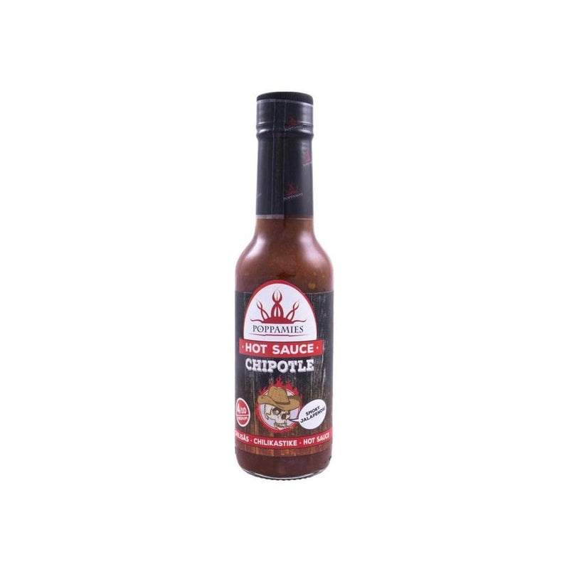 Poppamies Chipotle hot sauce-marinade, 150 ml.