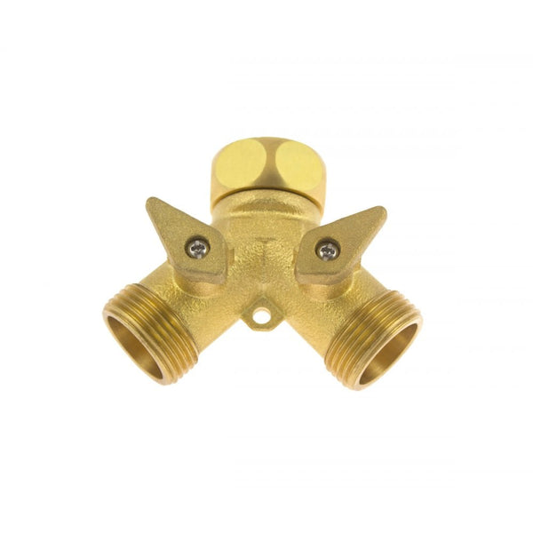 Brass Y Connector